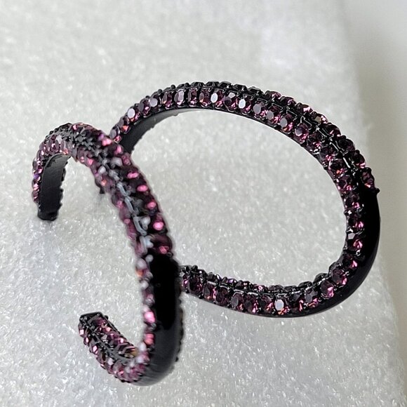 Half Hoop Earrings - Picture 3 of 10